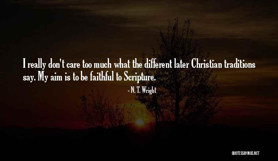 I Care Too Much Quotes By N. T. Wright