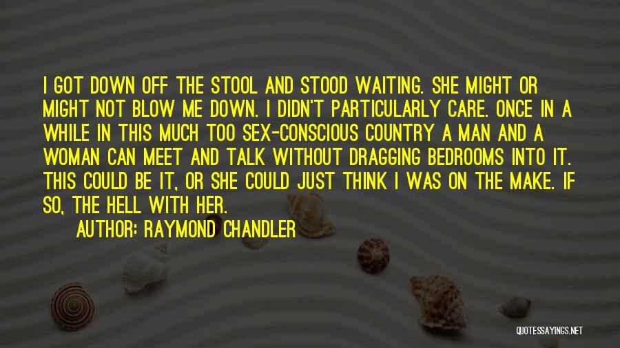 I Care Too Much Quotes By Raymond Chandler