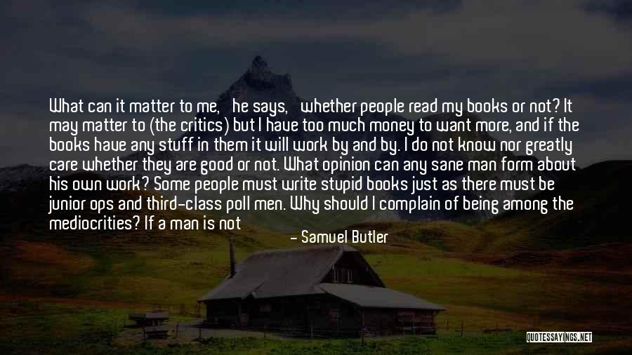 I Care Too Much Quotes By Samuel Butler I Care Too Much Quotes By Samuel Butler