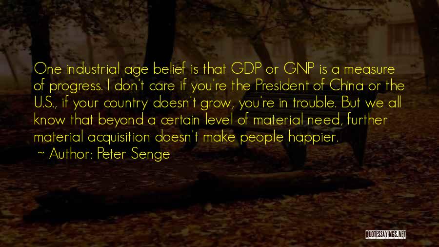 I Care U Don't Quotes By Peter Senge