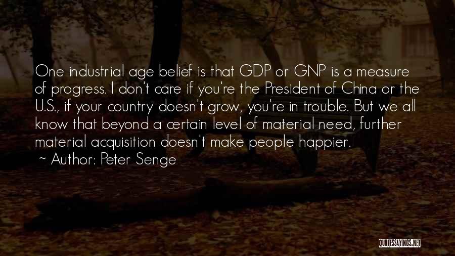 I Care U Quotes By Peter Senge