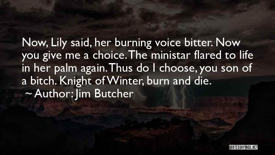I Choose Her Quotes By Jim Butcher