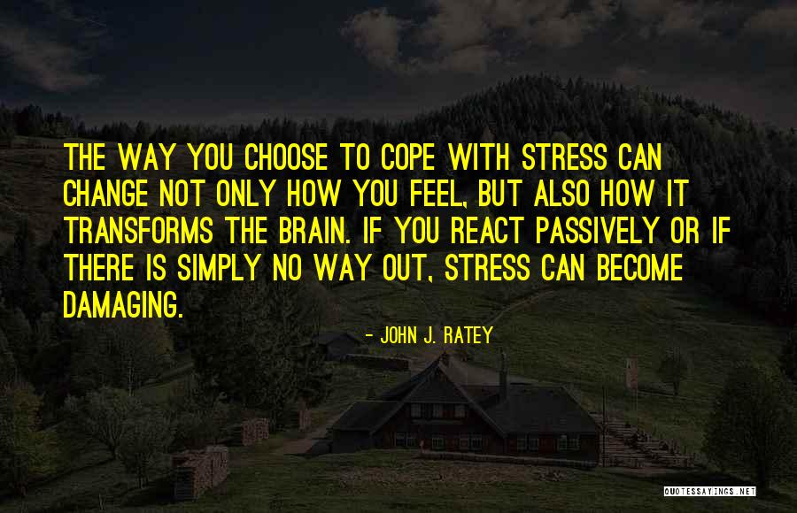I Choose Not To React Quotes By John J. Ratey I Choose Not To React Quotes By John J. Ratey