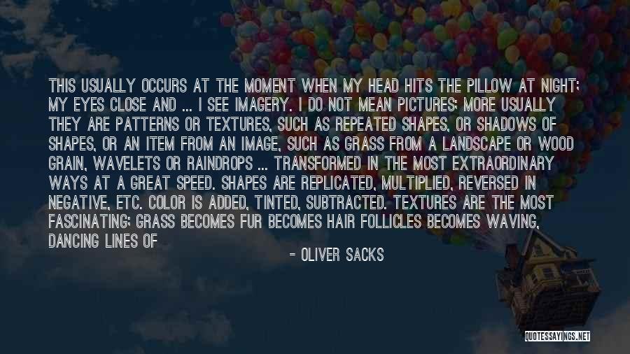 I Close My Eyes To See Quotes By Oliver Sacks I Close My Eyes To See Quotes By Oliver Sacks