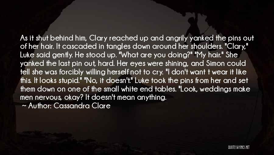 I Could Cry Quotes By Cassandra Clare