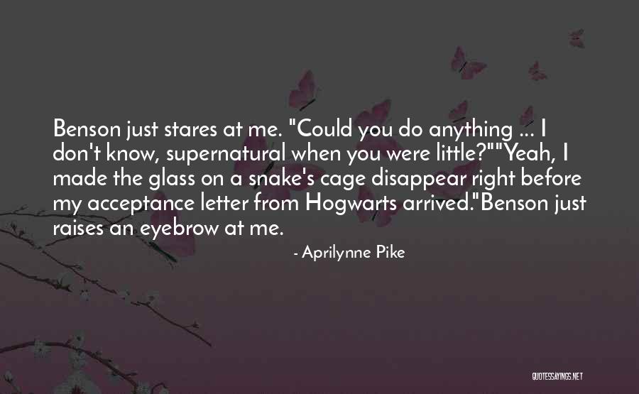 I Could Disappear Quotes By Aprilynne Pike