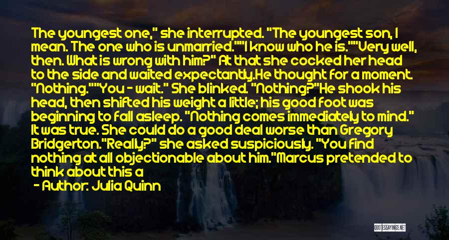 I Could Fall For You Quotes By Julia Quinn