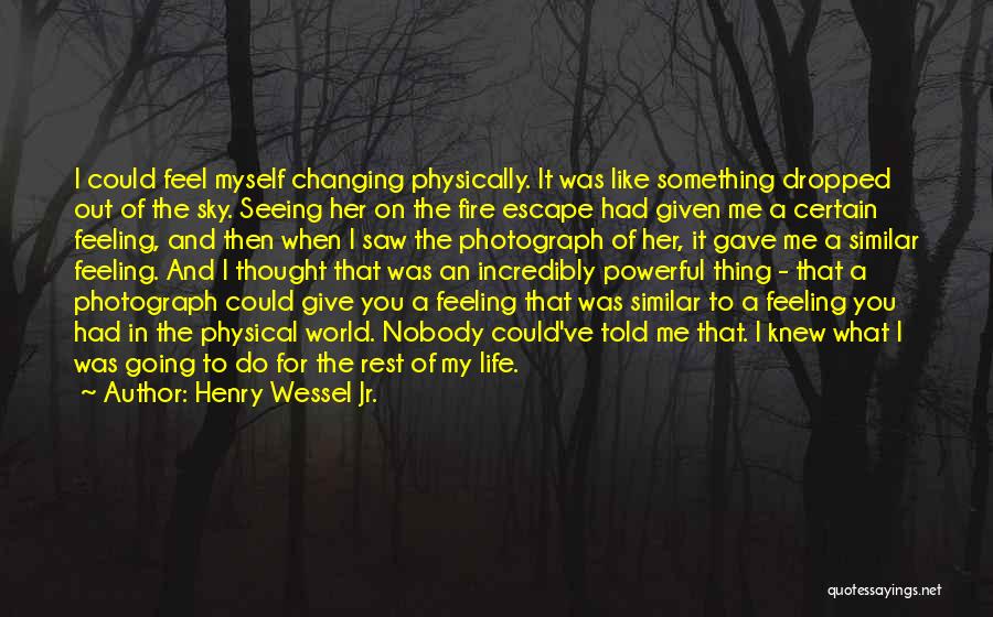 I Could Give You The World Quotes By Henry Wessel Jr.
