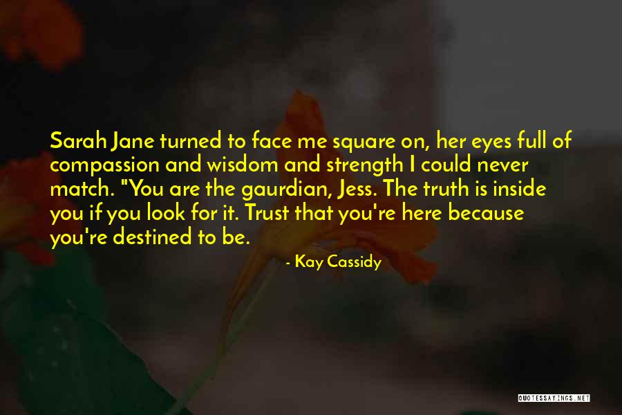 I Could Never Trust You Quotes By Kay Cassidy