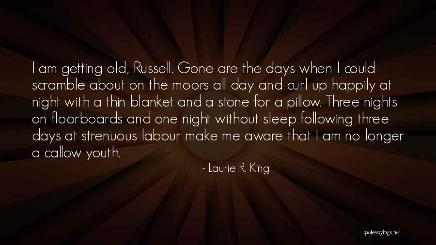 I Could Sleep All Day Quotes By Laurie R. King