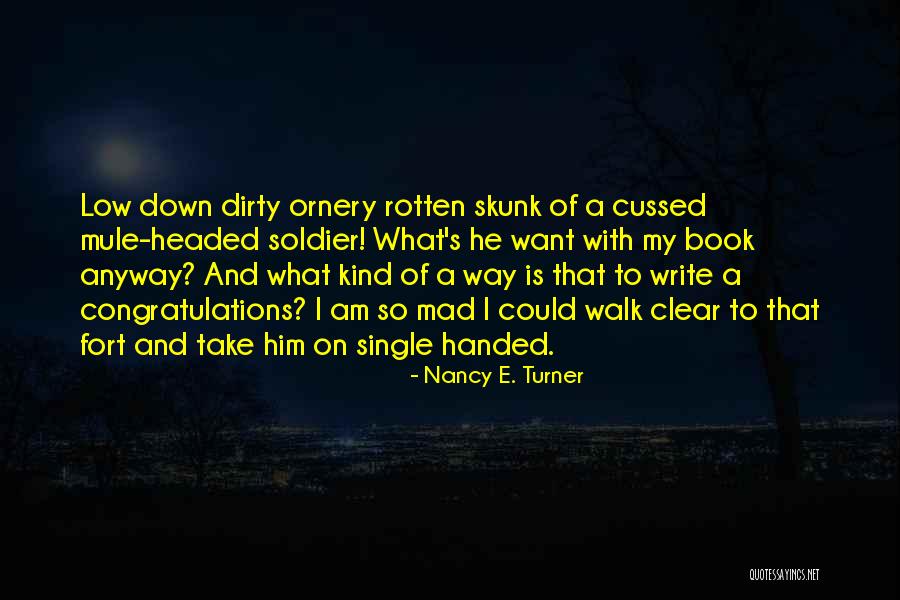 I Could Write A Book Quotes By Nancy E. Turner I Could Write A Book Quotes By Nancy E. Turner