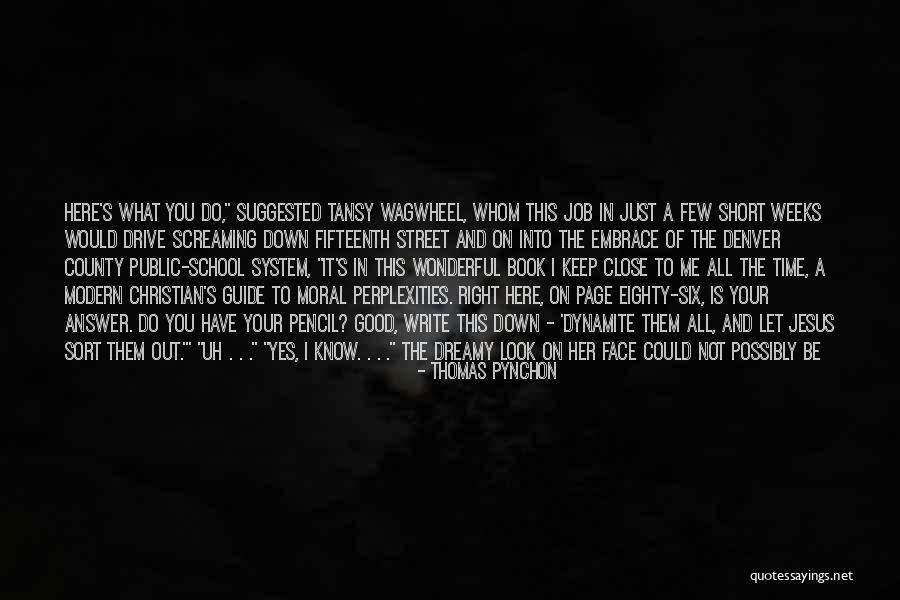 I Could Write A Book Quotes By Thomas Pynchon I Could Write A Book Quotes By Thomas Pynchon