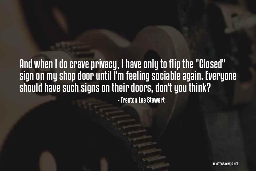 I Crave Quotes By Trenton Lee Stewart I Crave Quotes By Trenton Lee Stewart