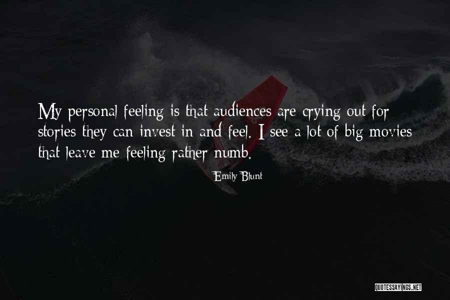 I Cry A Lot Quotes By Emily Blunt I Cry A Lot Quotes By Emily Blunt