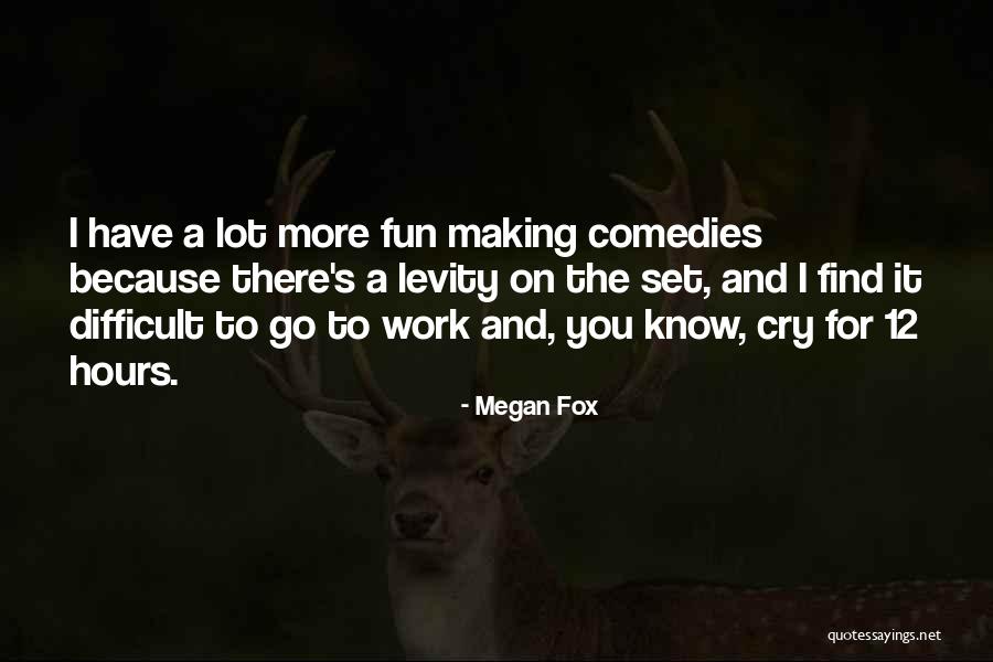 I Cry A Lot Quotes By Megan Fox I Cry A Lot Quotes By Megan Fox