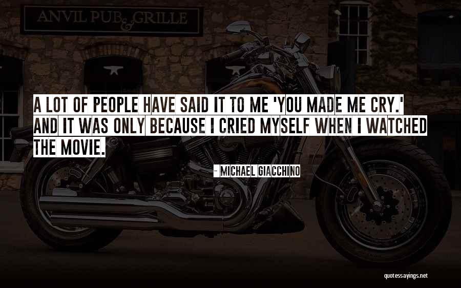 I Cry A Lot Quotes By Michael Giacchino I Cry A Lot Quotes By Michael Giacchino