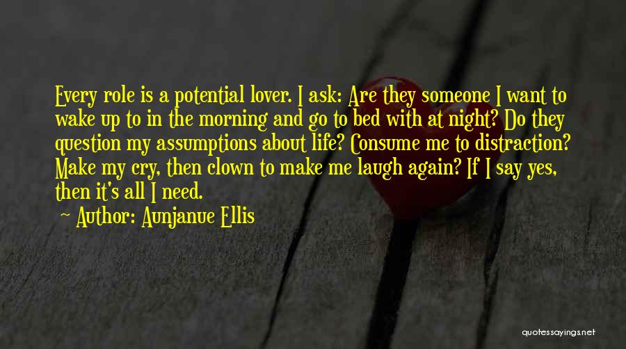 I Cry Every Night Quotes By Aunjanue Ellis