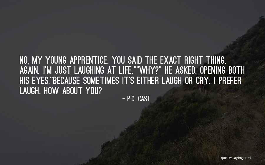 I Cry Sometimes Quotes By P.C. Cast I Cry Sometimes Quotes By P.C. Cast