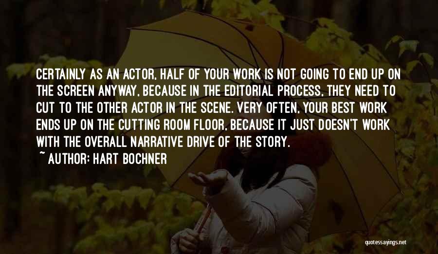 I Cut Myself Because Of You Quotes By Hart Bochner