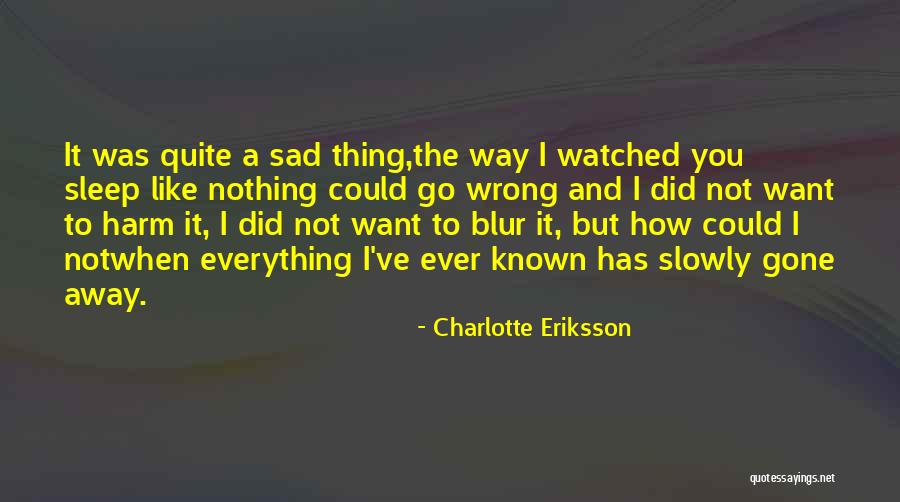 I Did Everything Wrong Quotes By Charlotte Eriksson