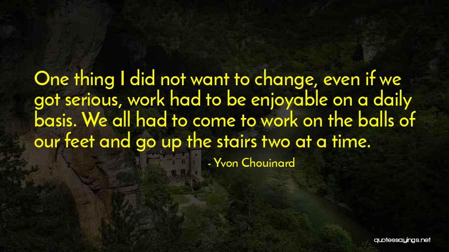 I Did Not Change Quotes By Yvon Chouinard I Did Not Change Quotes By Yvon Chouinard