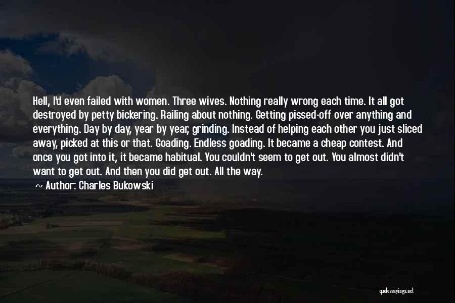 I Did Nothing Wrong Quotes By Charles Bukowski