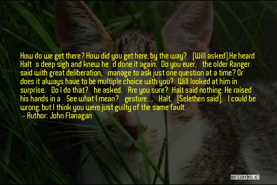 I Did Nothing Wrong Quotes By John Flanagan