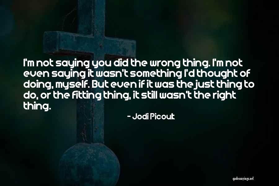 I Did Wrong Quotes By Jodi Picoult I Did Wrong Quotes By Jodi Picoult