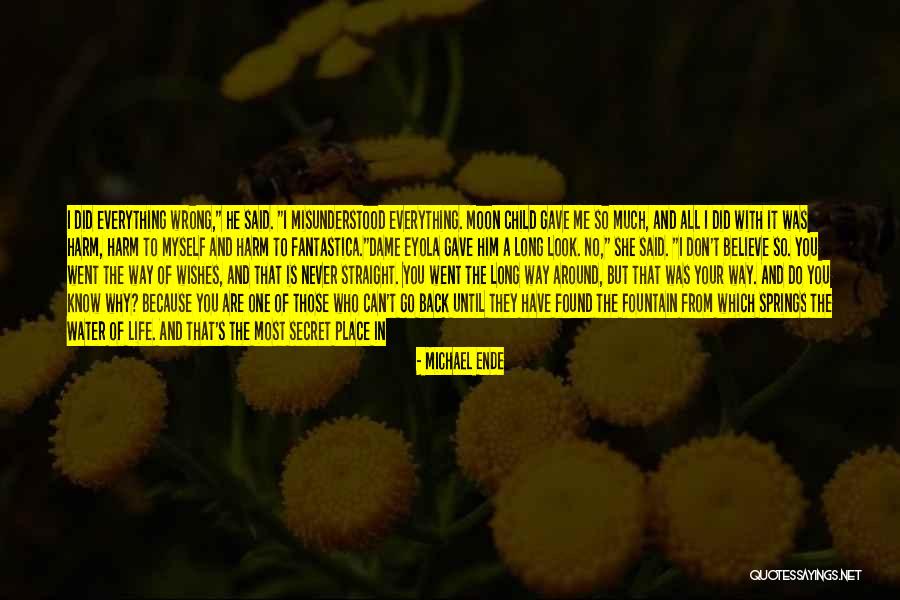 I Did Wrong Quotes By Michael Ende I Did Wrong Quotes By Michael Ende