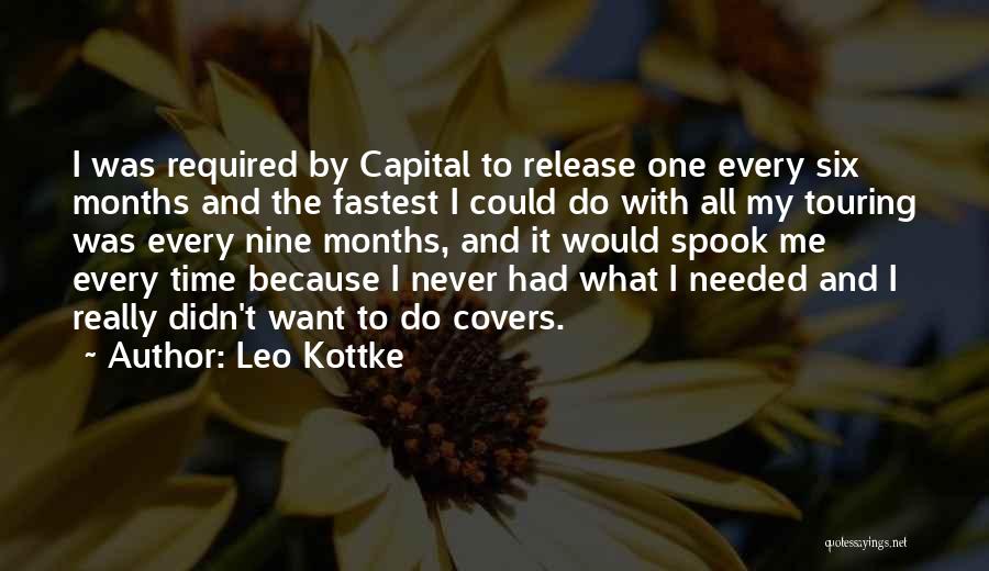 I Didn Do It Quotes By Leo Kottke