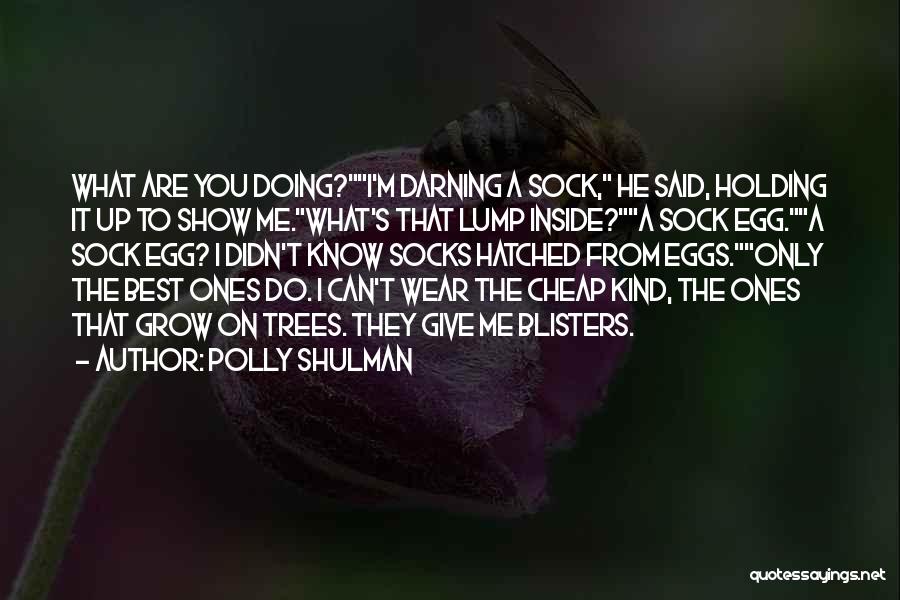 I Didn't Give Up Quotes By Polly Shulman