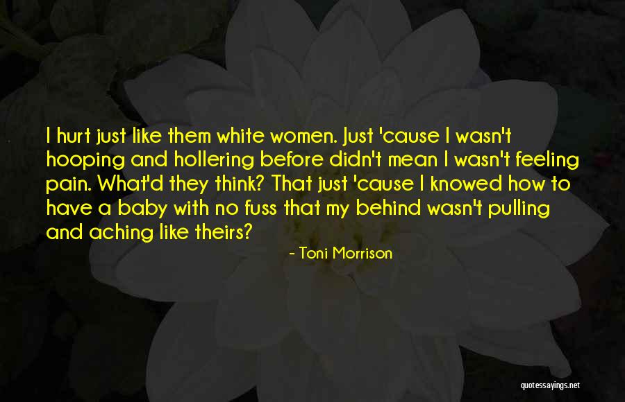 I Didn't Mean To Hurt U Quotes By Toni Morrison I Didn't Mean To Hurt U Quotes By Toni Morrison
