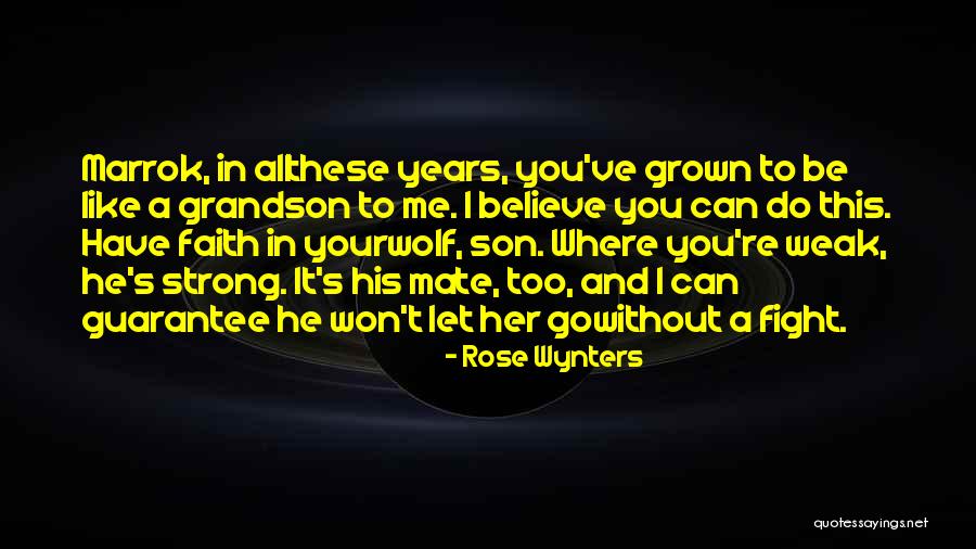 I Do Believe In Love Quotes By Rose Wynters