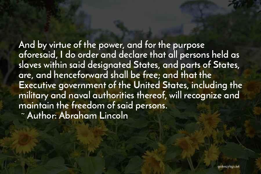 I Do Declare Quotes By Abraham Lincoln