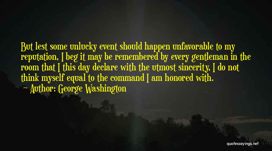 I Do Declare Quotes By George Washington