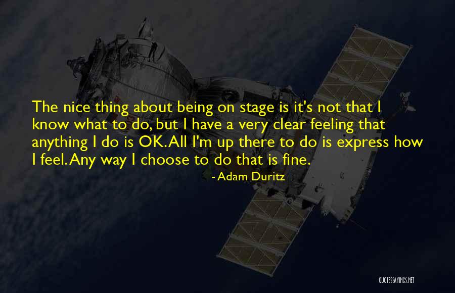 I Do Have Feelings Quotes By Adam Duritz