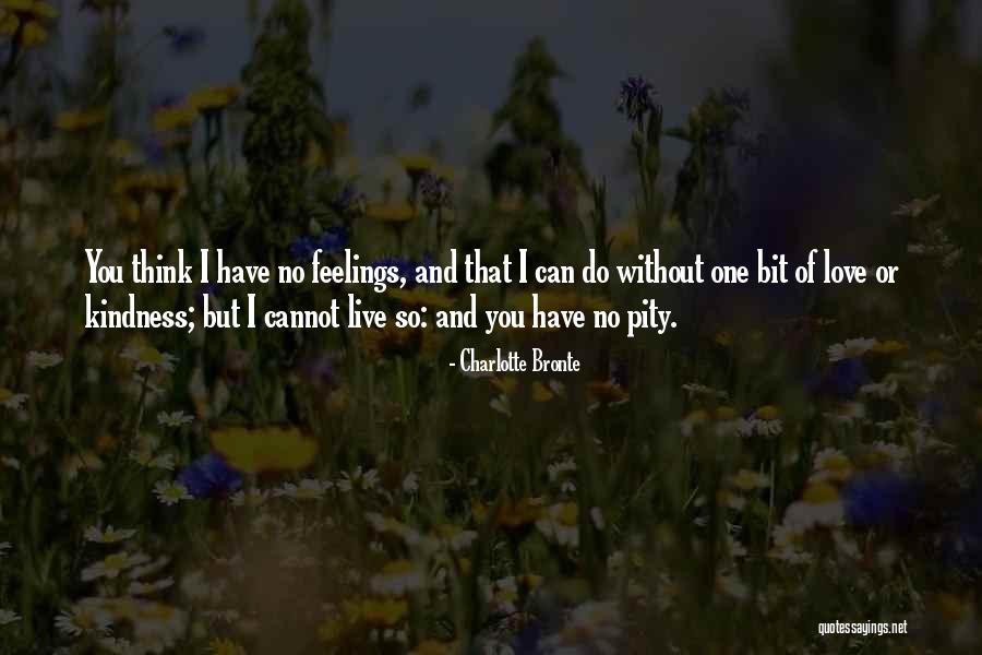 I Do Have Feelings Quotes By Charlotte Bronte