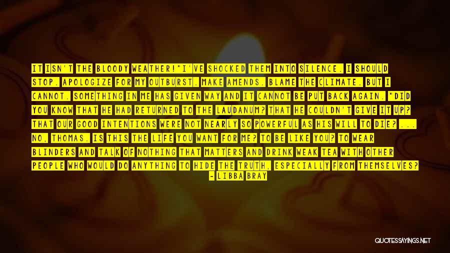 I Do Like Tea Quotes By Libba Bray I Do Like Tea Quotes By Libba Bray