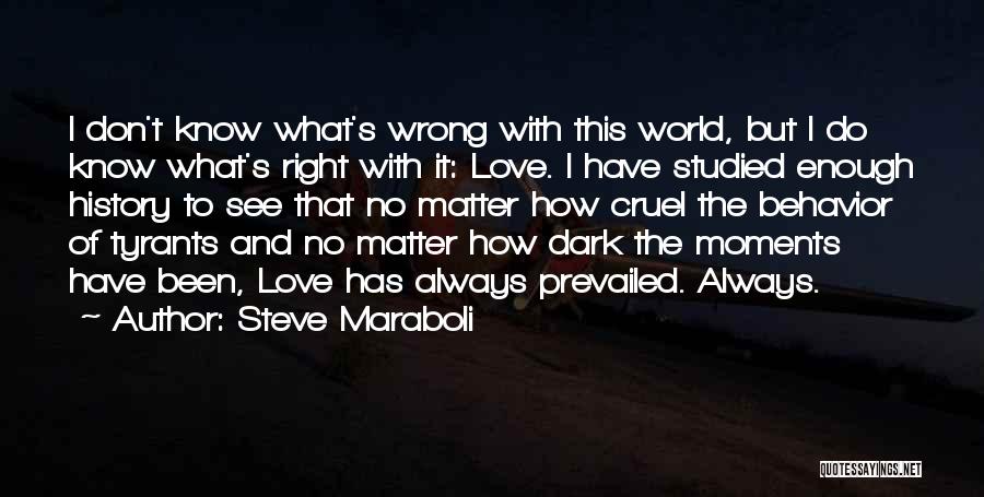 I Do Matter Quotes By Steve Maraboli