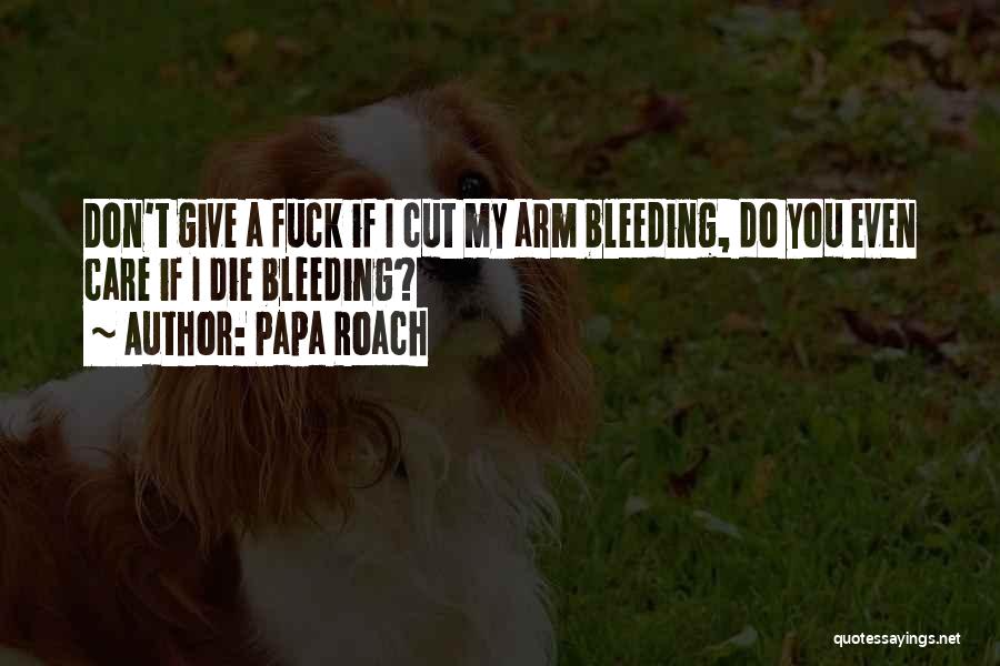 I Don't Care If I Die Quotes By Papa Roach