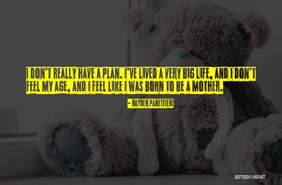 I Don't Have A Plan Quotes By Hayden Panettiere I Don't Have A Plan Quotes By Hayden Panettiere