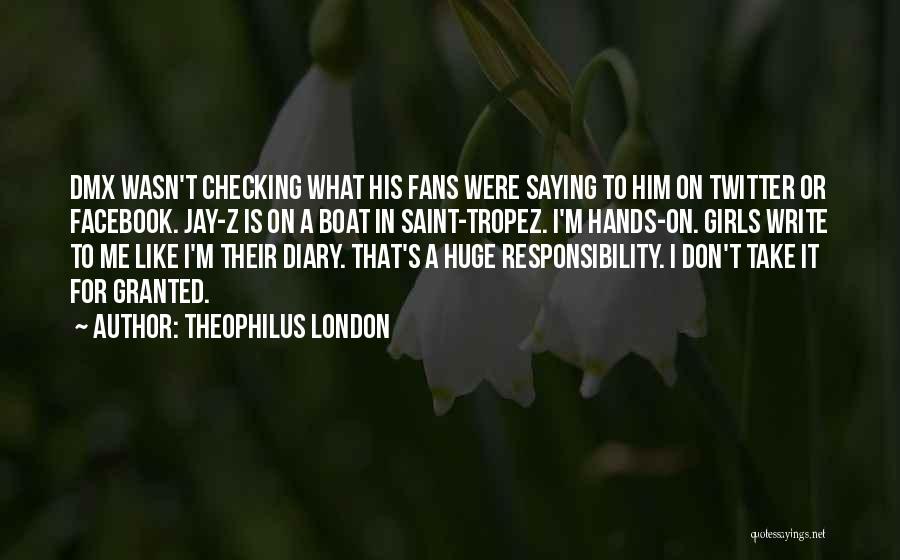 I Don't Like Facebook Quotes By Theophilus London