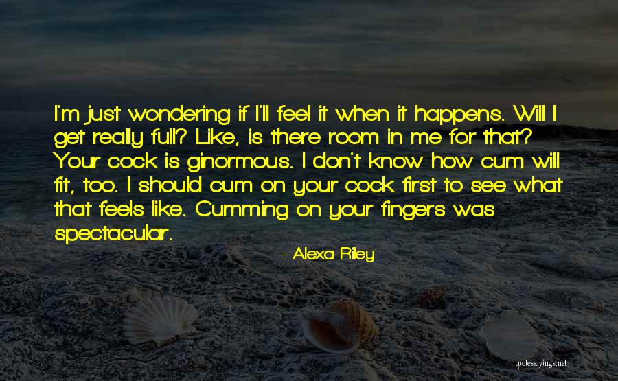 I Don't Like Quotes By Alexa Riley