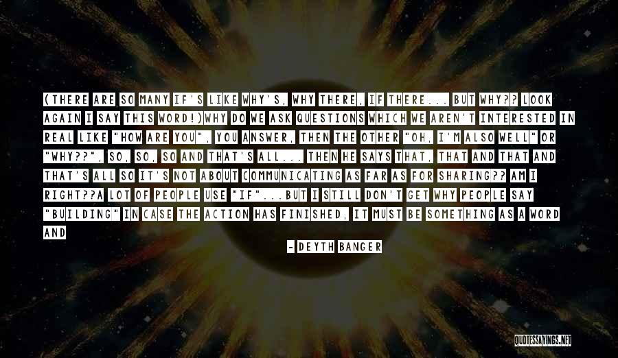 I Don't Like Sharing You Quotes By Deyth Banger I Don't Like Sharing You Quotes By Deyth Banger