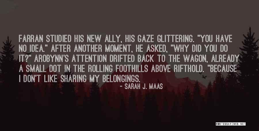 I Don't Like Sharing You Quotes By Sarah J. Maas I Don't Like Sharing You Quotes By Sarah J. Maas