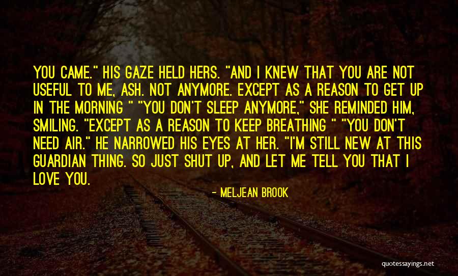 I Don't Love Her Anymore Quotes By Meljean Brook