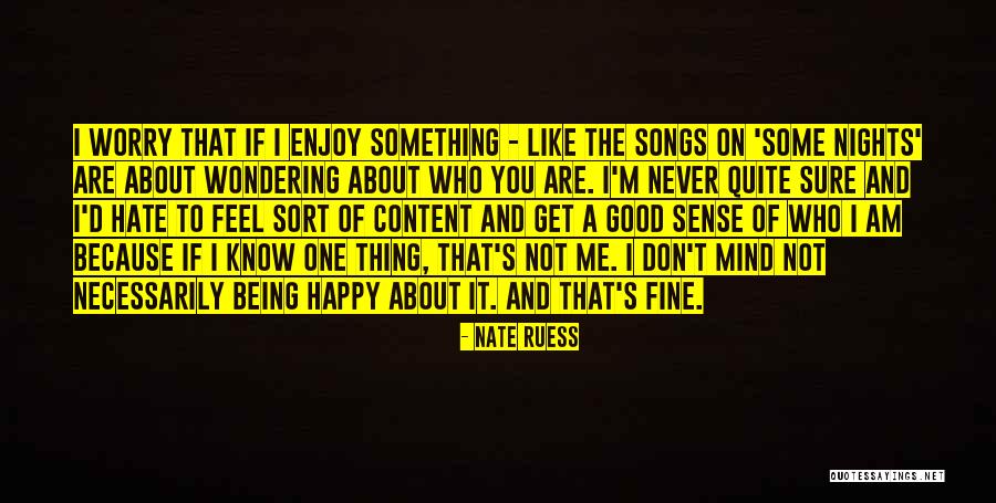 I Don't Mind If You Hate Me Quotes By Nate Ruess I Don't Mind If You Hate Me Quotes By Nate Ruess