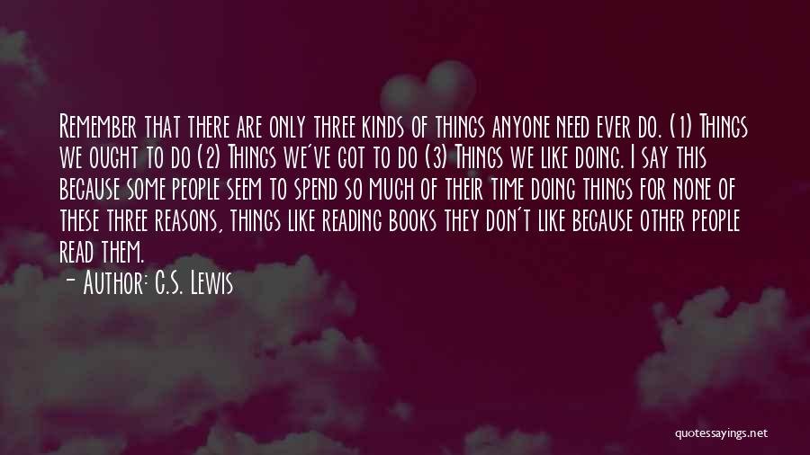 I Don't Need Anyone Quotes By C.S. Lewis