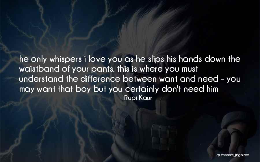 I Don't Need Your Love Quotes By Rupi Kaur I Don't Need Your Love Quotes By Rupi Kaur