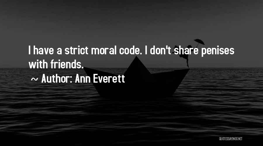 I Don't Share Quotes By Ann Everett